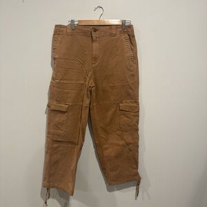 Women’s Brown Cargo Pants